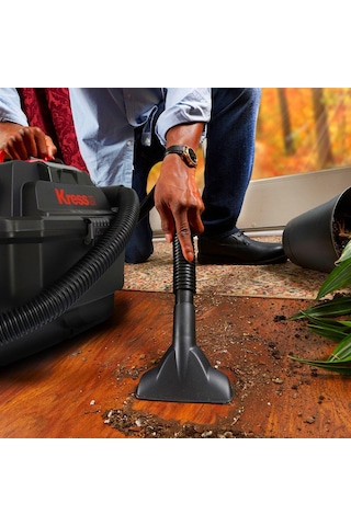 Kress Kh035.9 20volt 250w/17kpa Flexi Esnek Hortumlu Şarjlı Isla