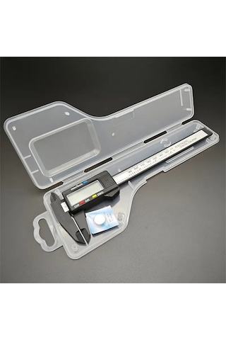 Dijital Kumpas 150mm - İç Dış Çap Ve Derinlik Ölçer - Kutulu + Yedek Pil