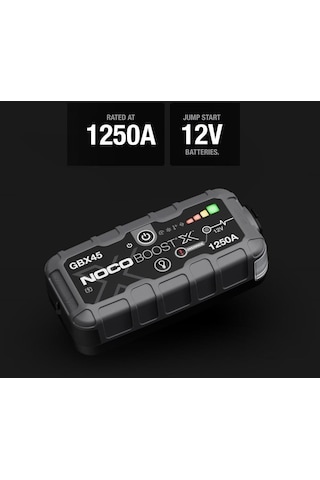 Noco Gbx45 12v 1250amp Ultrasafe Lityum Akü Takviye + Powerbank + Led Lamba Fr Gbx45