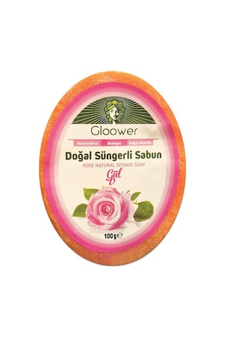 Süngerli - Gül Sabun 120 G Paket Gül