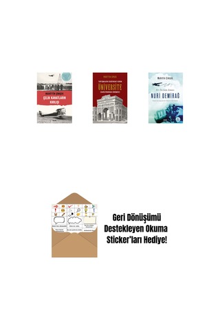 Çelik Kanatların Kırılışı + Tartışmaların Odağındaki Kurum Üniversite + Nuri Demirağ + Okuma Sticker'ları