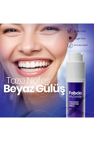 Fabcio Mysmile Florürsüz Diş Beyazlatma Serum/jeli