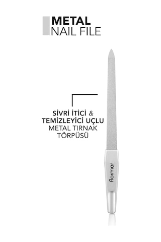 Sivri İtici & Temizleyici Uçlu Metal Tırnak Törpüsü 8682536090810