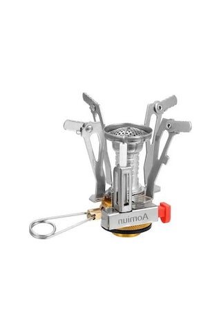 Artfulabode Yürüyüşü Yemek Ve Taşınabilir Sırt Pişirme Piknik Piezo Ocakları, Ocak. Ocak, Mini Mekan Kampı, Kamp Kamp İle İçin Gümüş Gaz Dış Dağ Cep Çantası Ateşleme Aomiun Hq Gümüş