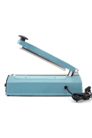 Poşet Ağzı Kapama Yapıştırma Makinesi Metal Gövde 20 Cm