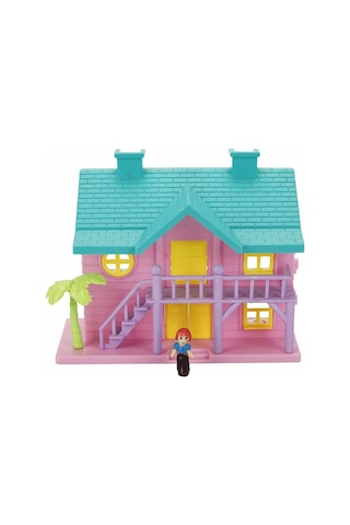 Hommy 2 Katlı Ev Oyun Seti Villa 20814 Mavi Çatı
