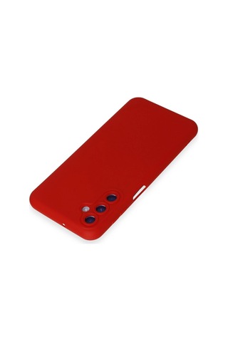 Samsung Galaxy M14 5g Kılıf Nano İçi Kadife Silikon - Kırmızı