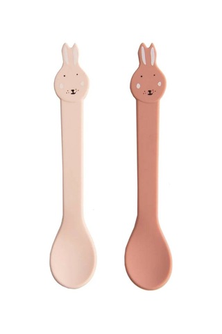 Trixie Mrs. Rabbit Silikon 2'li Kaşık Seti 96-645 Pembe