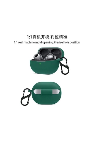 Huawei Freebuds Pro 3 Kılıf Model Uyumlu Mat Silikon Soft Kancalı Sf7
