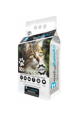 Benty Sandy Aktif Karbon Kedi Kumu 10 L