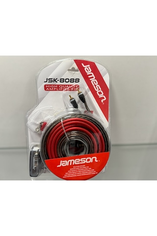 Jameson 8 Ga Oto Araç Anfi Kablo Seti Jsk-8088