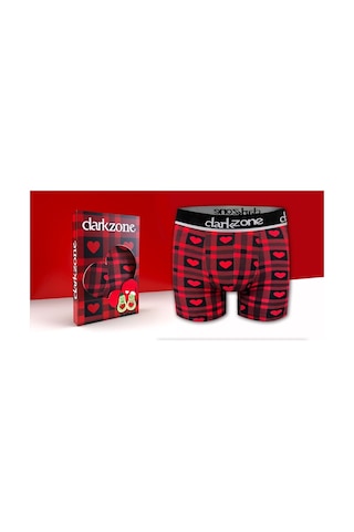 Darkzone Sevgililer Günü Özel Boxer - Dznvd1101 Kırmızı