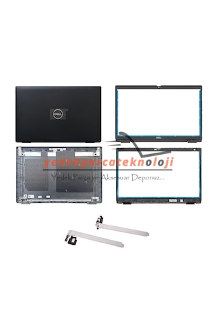 Dell Latitude 3520 / Latitude 3530 Lcd Cover + Lcd Bezel + Menteşe Set