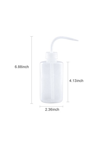 Qingmipy 250ml Şeffaf Ölçülü Uçlu Sulama Kuşağı - İç Mekan Bitkileri İçin Hassas Su Verme, Ev/ofis Kullanıma Uygun 3'lü Set