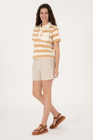 U.s. Polo Assn. Kadın Taş Şort / Bermuda 50300653-vr049 Tas