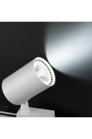Bay 1 Adet Noas Yl29 3001 Paris 30w Beyaz Kasa Ray Spot 6400k Beyaz Işık Najmaddin Diğer