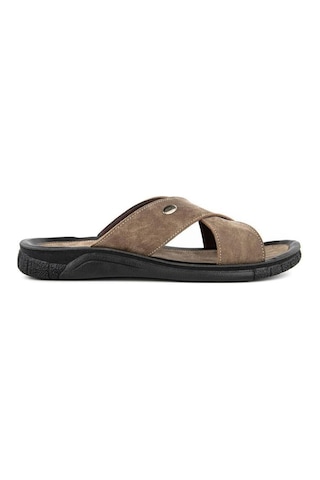 Muya Vegas 33301-695 Anatomik Taban Erkek Terlik Vizon 40-45 Vizon