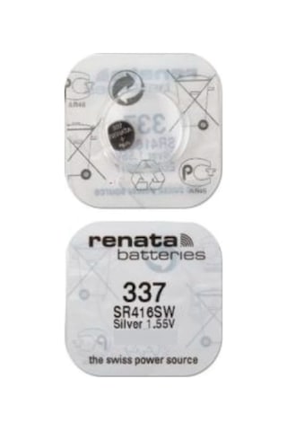 Renata 337 SR416SW 1.55V Saat Pili 10'lu
