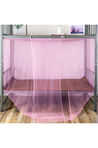 Geeksen Yatak Tülü - Tek/çift Kişilik, Ultra Sıkı Dokuma, 150x200 Cm, Pembe, Öğrenci Yurdu İçin İdeal