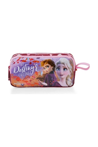 Otto Mikro Frozen Kalem Çantası 48033 Çift Gözlü Çok Renkli