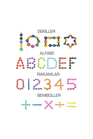 Think Master Masterflakes 300 Parça Yaratıcı Diskler Stem Eğitimi