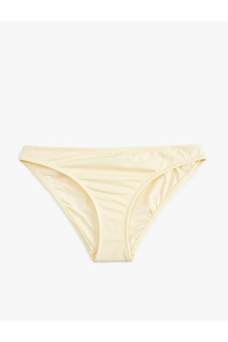 Koton Standart Bel Astarlı Bikini Altı Sarı 5sak00210mm Sarı