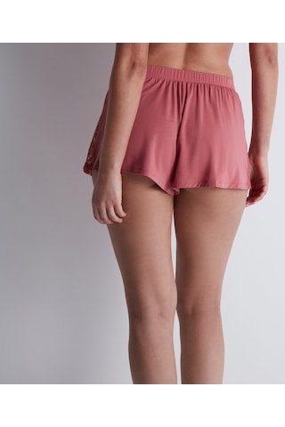 Aubade Lazy Days Shorty Modal Ve Ipek Karışımı Dantelli Şort Külot Pembe