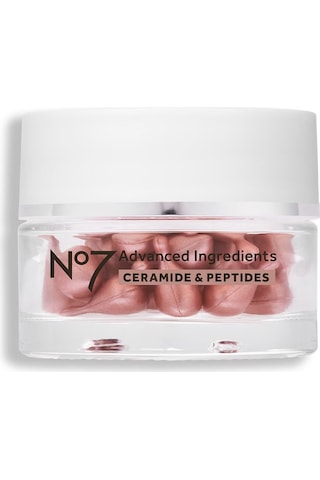 No7 Advanced Ingredients Ceramide & Peptides Yüz Kapsülleri 30 Kapsül