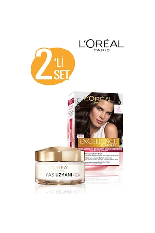 Excellence No: 3 Creme + Yaş Uzmanı 40+ Kırışıklık Karşıtı Sıkılaştırıcı Krem pktexccrm3yasuzmn40-7092