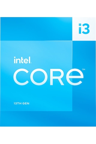 Intel Core i3-13100 3.4 GHz LGA1700 12 MB Cache 60 W Box İşlemci