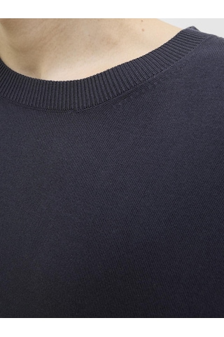 Jack & Jones Erkek Bisiklet Yaka Triko - William - 12275451 Night Sky