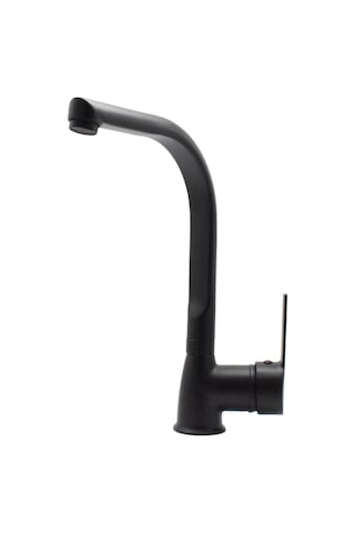 Kustar Mada Mat Siyah Mutfak Eviye Bataryası