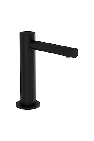 VitrA Origin A4721436WTC Çift Su Girişli Pilli Fotoselli Lavabo Bataryası Mat Siyah