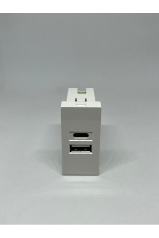 22.5 45 Usb Typ C Şarz Adaptör
