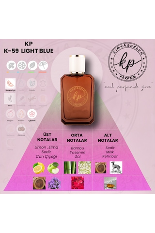 Kimyagerden K-59 Kadın Parfüm Edp 50 Ml Narenciye - Turunçgil