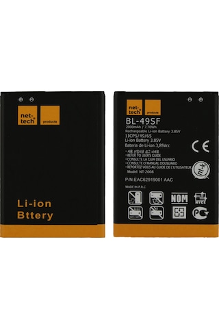 Teknonet Lg G4 Beat Uyumlu 2000 Mah Batarya