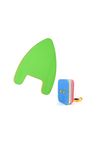 Xindoker Yüzme Egzersiz Seti: Eva Köpük Kolluk + Bel Süngeri, Yeşil-sarı Kolluk, Renkli Bel Süngeri Seçeneği Yeşil - Sarı