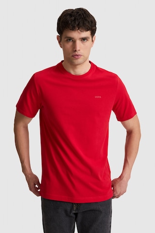 U.S. Polo Assn. U.s. Polo Assn. Erkek Kırmızı Tişört Basic 50327022-vr171 Basıc Kırmızı