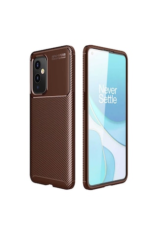 Nourthkiingdom One Plus 9 Kılıf Nrtk Negro Silikon Kapak - Lacivert Lacivert