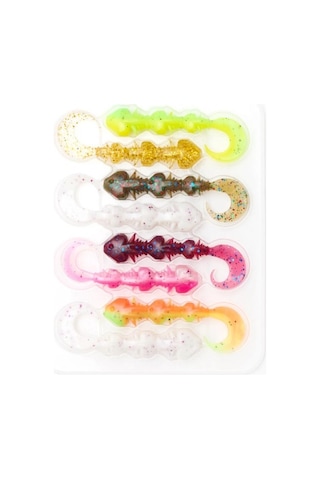 Fubelo Fubelorm 6 Cm Kokulu Silikon Balık 8 Pcs Colormix
