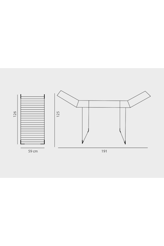 Devecioğlu MM080 Show Lux Alüminyum Çamaşır Askısı