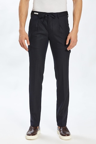 Ecer Liffey Pleated Kargo Pantolon-lacivert Lacivert