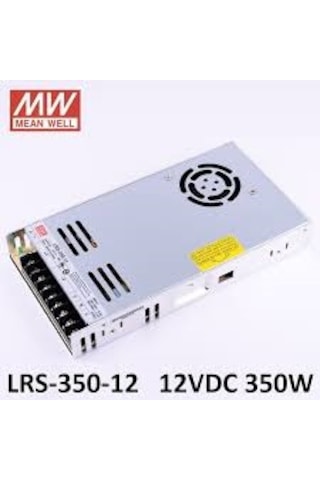 Meanwell Lrs-350-12 W 29 Amper Led Trafo Adaptör Güç Kaynağı