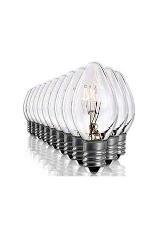 Tuz Lambası Ampulü 10 Watt E14 Duy Gece Lambası Ampulü 10 Adet