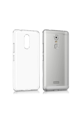 Lenovo K6 Note Şeffaf Dayanıklı Ss Koruyucu Kapak C1912-renksiz