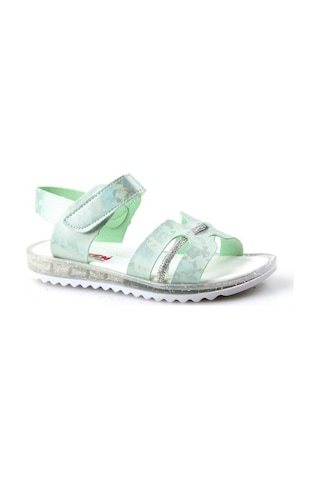 Papuçcity Arzen 02418 Orto Pedik Kız Çocuk Sandalet Yeşil