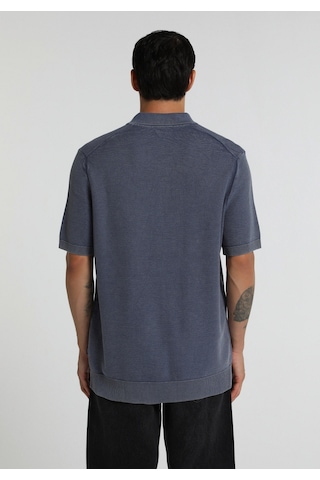 Colin's Colins Regular Fit Polo Yaka Düz Erkek Mavi Kısa Kol Kazak Cl1081015 Q1.v1 Inv İndigo