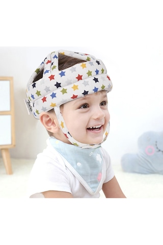 Ayarlanabilir Bebek Çocuk Baş Kafa Koruma Güvenlik Kaskı - Bebek6