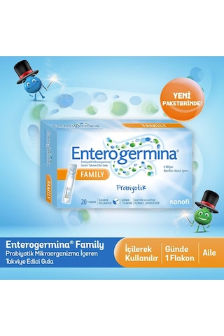 Enterogermina Family 5 ML 20 Flakon 2'li