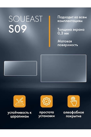 Csg Store Soueast S09 İçin Mat Koruyucu Ekran Seti 386426981